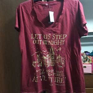 NWT Harry Potter V-Neck Shirt